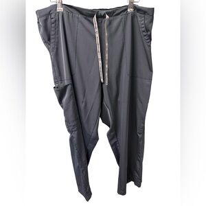 Spread Good Cheer Women’s 2X Petite Dark Gray Scrub Pants NWOT